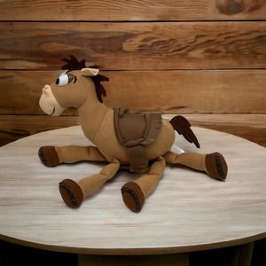 Thinkway Disney Pixar Bullseye Plush Horse‎ Sound Toy Story Stuffed Animal VIDEO